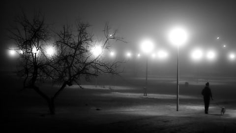 Electric starry night