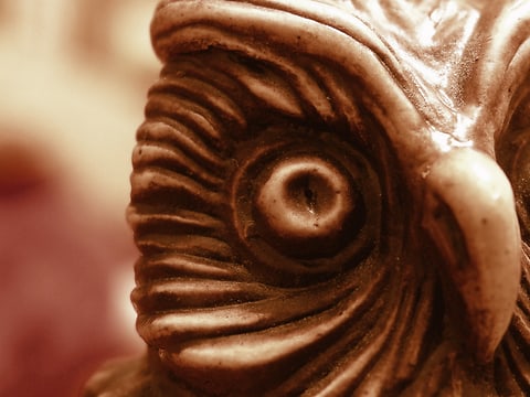 Wooden owl